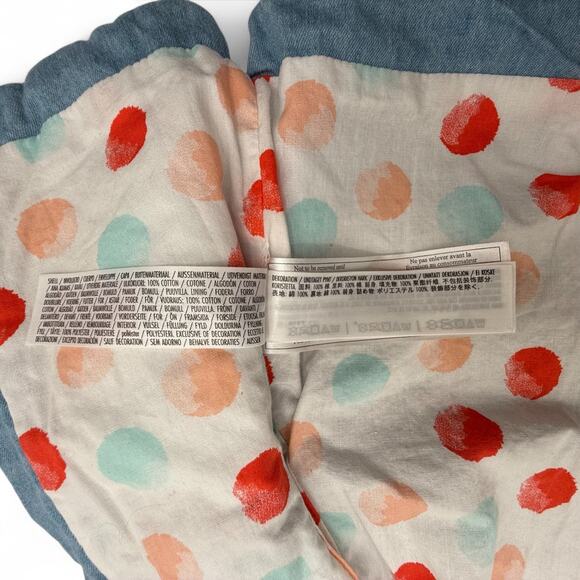 Disney Baby Quilted Denim Bomber Jacket Minnie Mouse Buttons 3D Blue Ruffle 3-6M - Picture 7 of 10